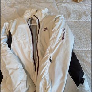 Helly Hansen White and Black Performance Jacket